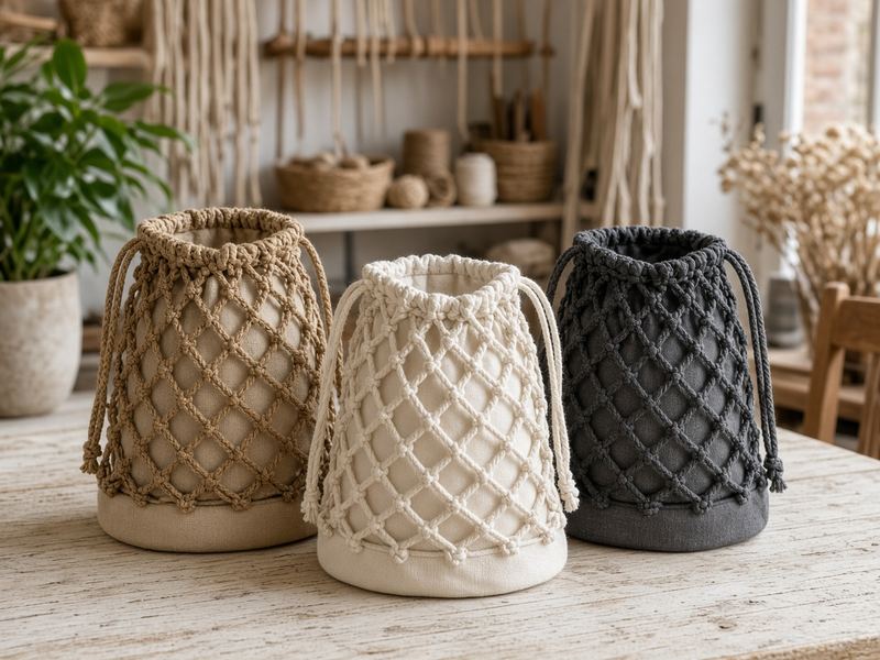 Rope bags at Wildport Macrame