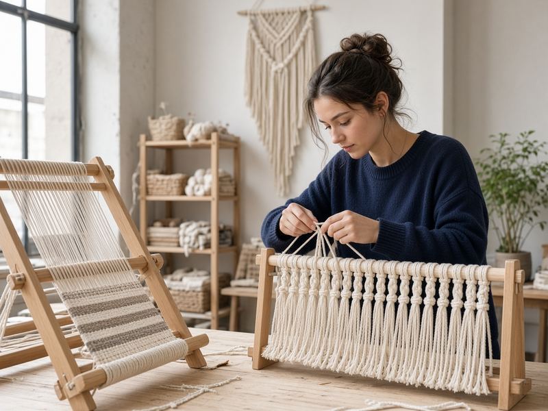 Open studio at Wildport Macrame